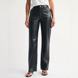 Abercrombie Vegan Leather Pants